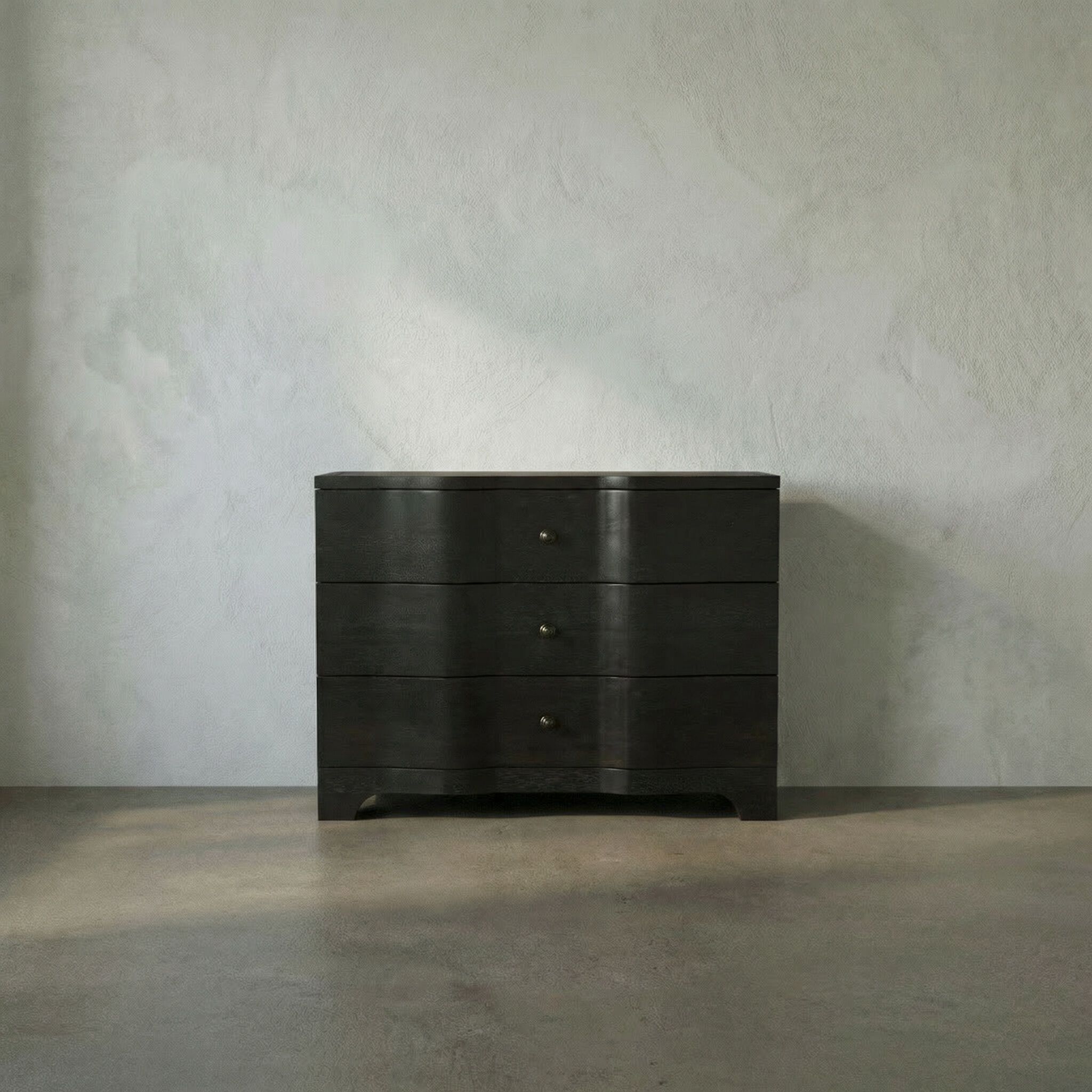 Claudie Ebony Walnut Chest
