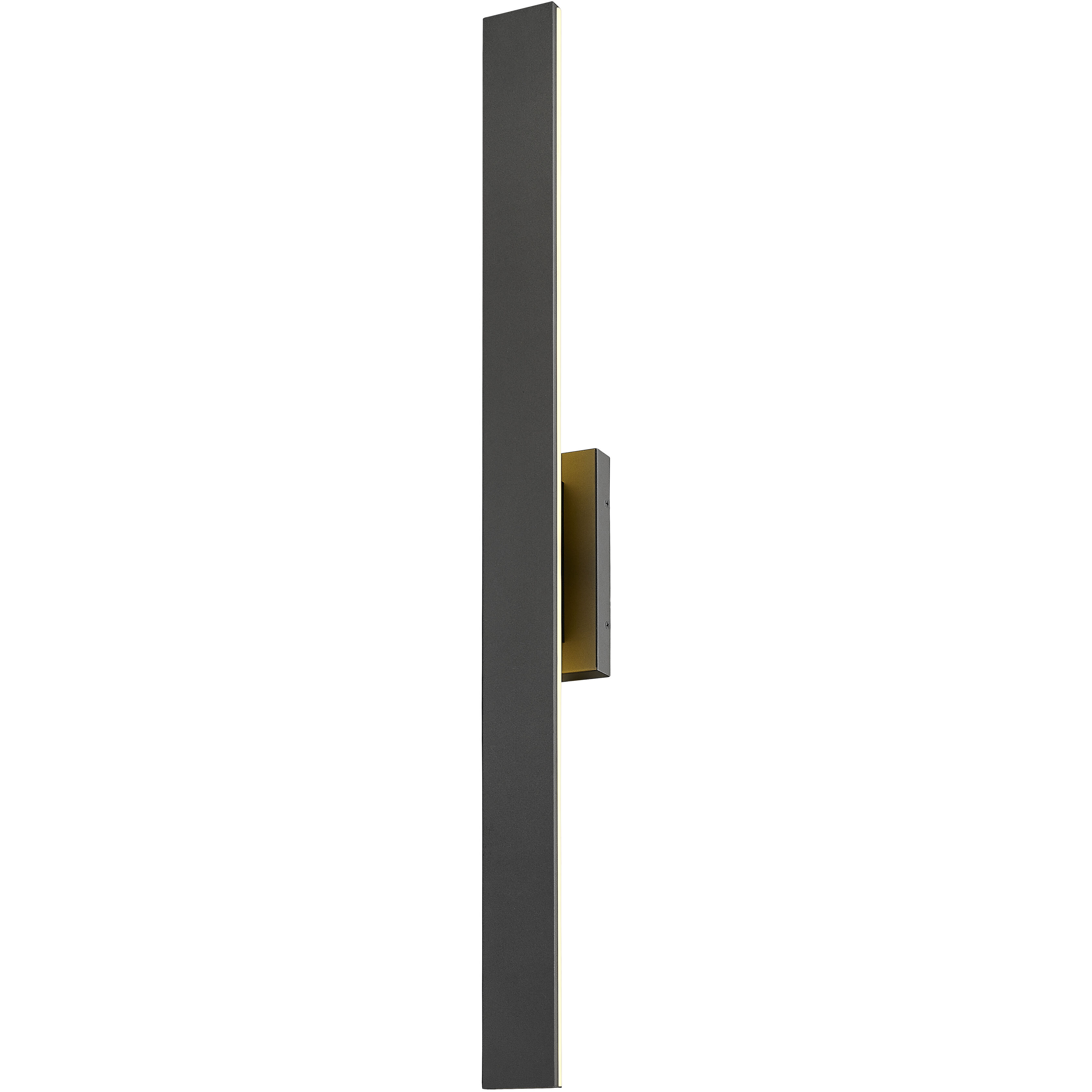 Stylet LED 48 inch Sand Black Outdoor Wall Light