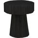 Minato 24 X 22 inch Shou Sugi Ban Accent Table