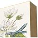 Floral Snapshot Multi and Green and White and Yellow Wall Sculpture, The Studio