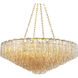 Watertown 21 Light 46 inch Aged Brass Chandelier Ceiling Light