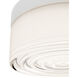 Tuck LED 5.38 inch White Outdoor Flush Mount