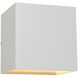 QB LED Wall Sconce Wall Light in White