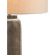 Morse 32.5 inch 150 watt Oxidized Nickel Table Lamp Portable Light