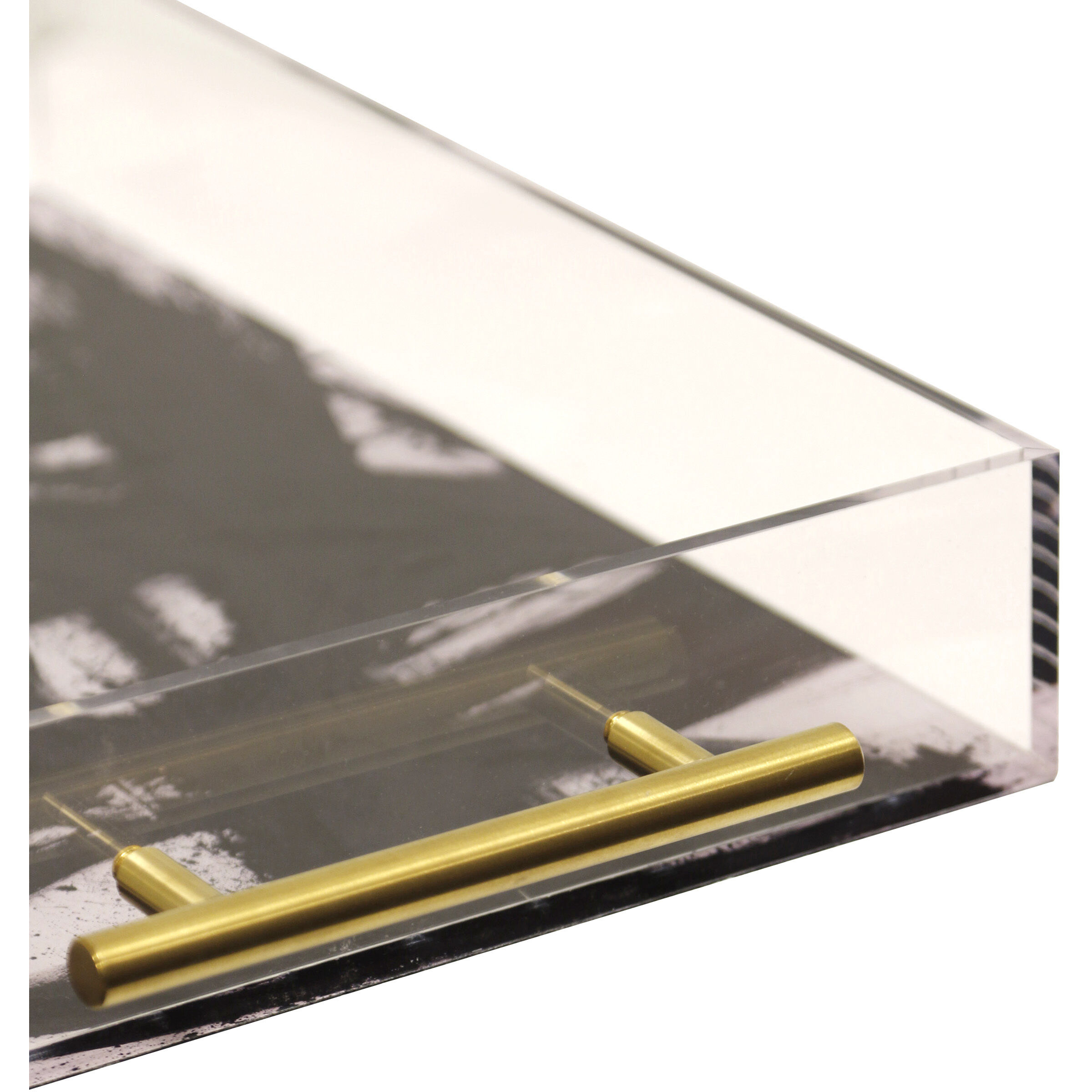 Barbarou Black and White Tray