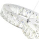 Milan LED 33 inch Chrome Island/Pool Table Light Ceiling Light