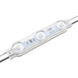 Channel Ray Static White 1 Light Clear LED Module Ceiling Light