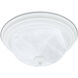 Harmony 2 Light 14 inch White Flush Mount Ceiling Light