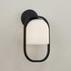 Zeek Sconce Wall Light in Matte Black