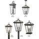 Estate Series Alford Place 26 inch Oil Rubbed Bronze Outdoor Post Mount Lantern in Non-LED