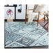 Serafina 96 X 30 inch Dark Blue/Ice Blue/Teal/Navy/Denim/Ivory Rugs