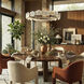 Cosmos 9 Light 48 inch Havana Gold Chandelier Ceiling Light, Smithsonian Collaboration