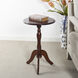 Harbor Breeze 24 X 15 inch Mahogany Brown Pedestal Side Table