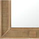 Cabana 39.5 X 29.5 inch Natural and Mirror Wall Mirror