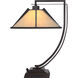 Pomeroy 21 inch 75.00 watt Western Bronze Table Lamp Portable Light, Naturals