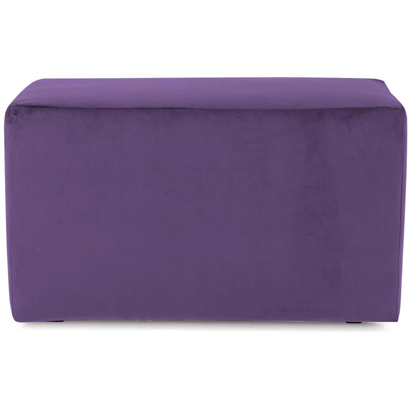 Bella 20 inch Eggplant Purple Ottoman