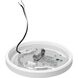 Emblem LED 5.5 inch Satin White Flush Mount Ceiling Light in Matte White, Progress LED