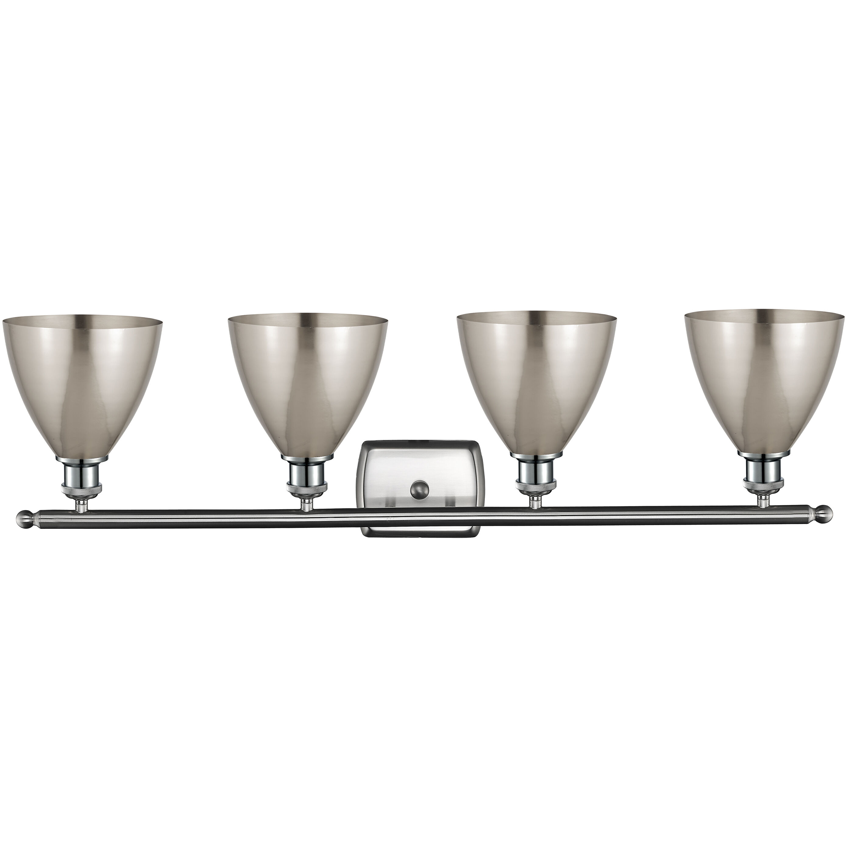 Ballston Dome LED 37.5 inch Brushed Satin Nickel Bath Vanity Light Wall Light