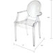 Vanish Clear Chair, Set of 2