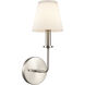 Hoyle 1 Light 7 inch Antique Nickel Vanity Light Wall Light