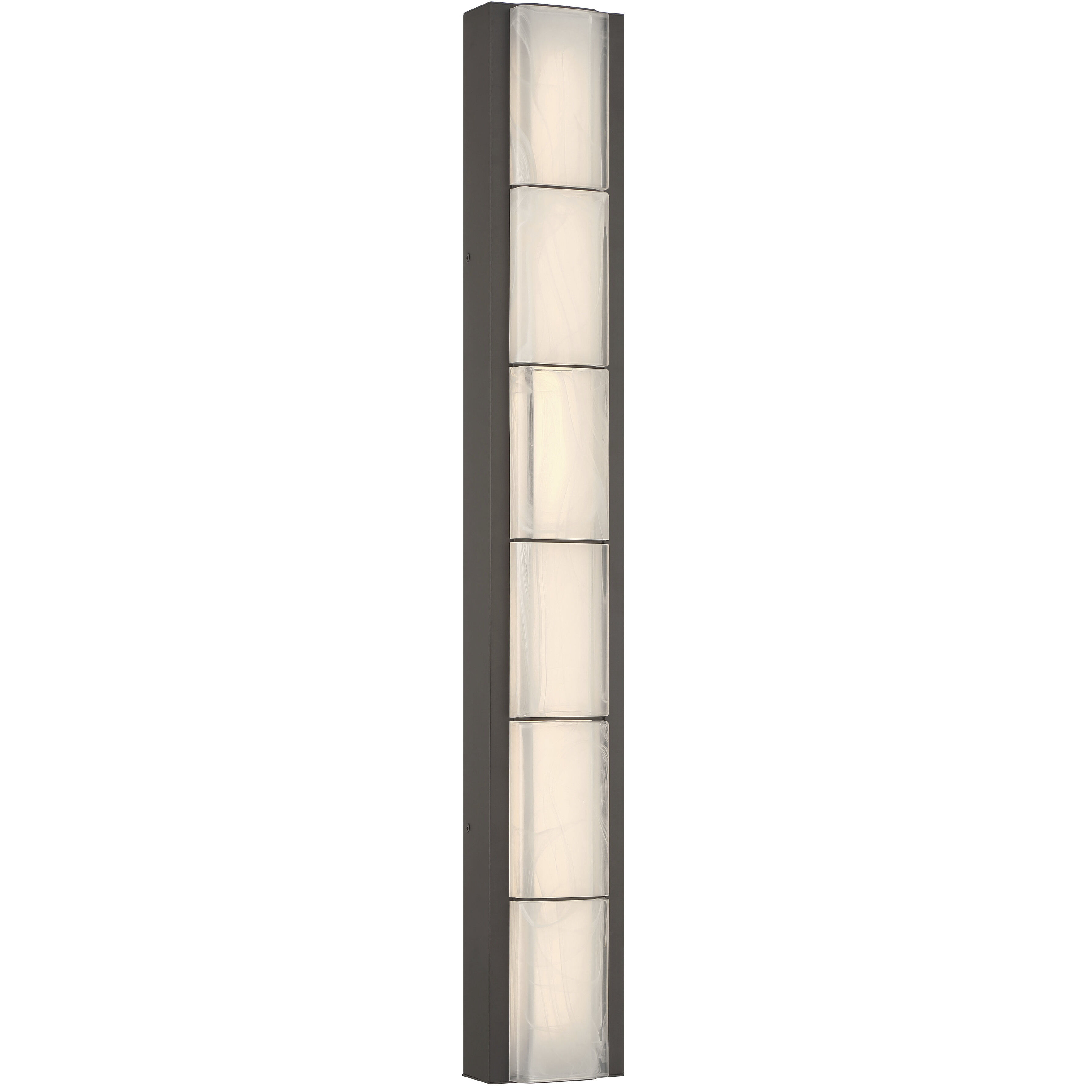 Gibraltar LED 36.5 inch Sand Bronze Outdoor Wall Sconce