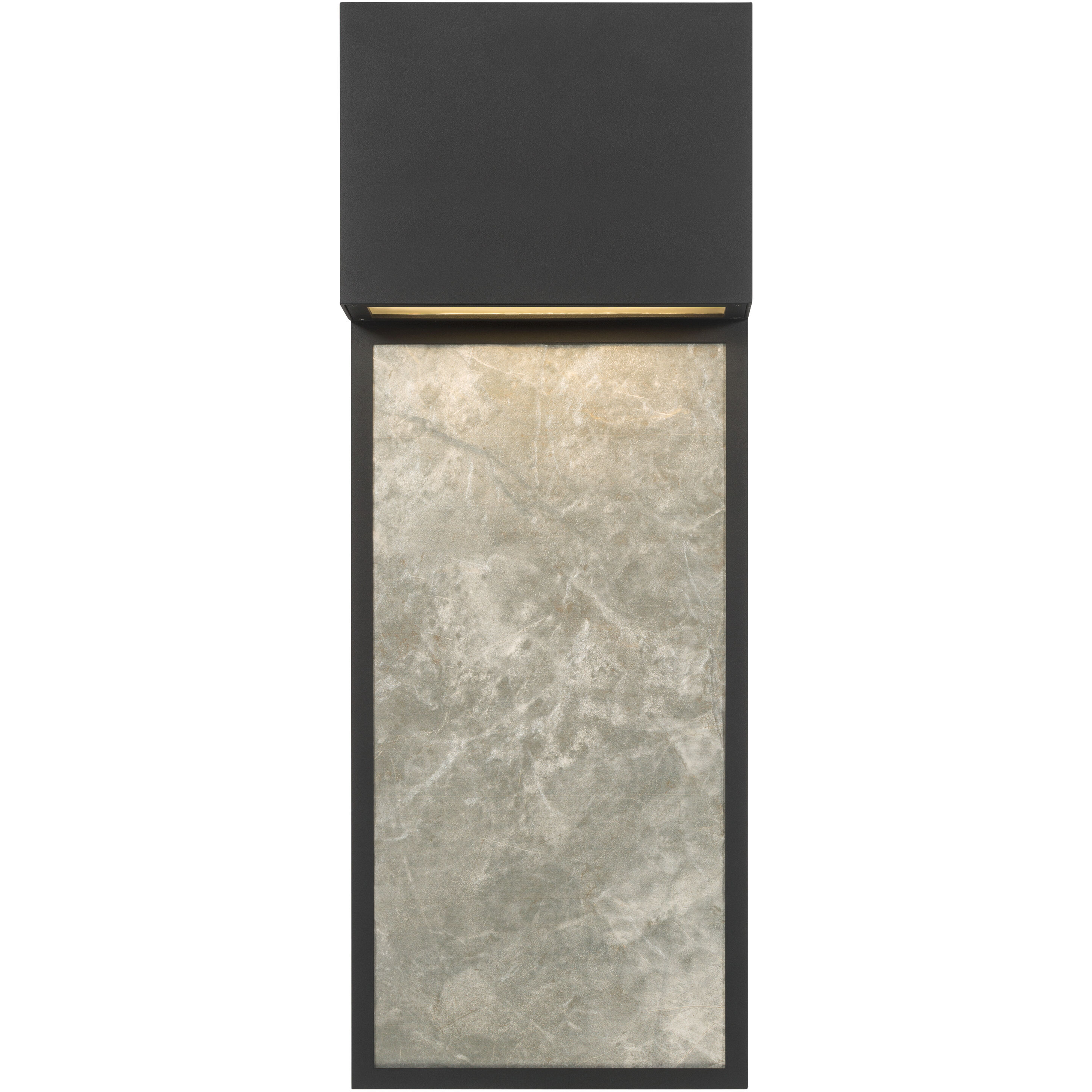 Norrin LED 21.25 inch Sand Coal Black Outdoor Wall Sconce