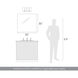 Aenon 2 Light 14.25 inch Pewter Vanity Light Wall Light