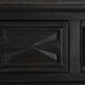 Ezekiel 67 X 18 inch Cerused Forest Black and Antique Bronze Sideboard