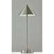 Ritchie 16 inch 2.00 watt Brushed Steel LED Cordless Table Lamp Portable Light