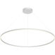 Cerchio Pendant Ceiling Light in White
