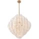 Chateau 20 Light 31.5 inch Satin Brass Pendant Ceiling Light