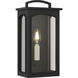 C&M by Chapman & Myers Modesto 1 Light 12.38 inch Textured Black Outdoor Wall Lantern