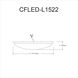 Modern LED 15 inch Polished Chrome Flush Mount Ceiling Light