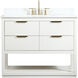 Larkin 42 X 22 X 34 inch White Vanity Sink Set