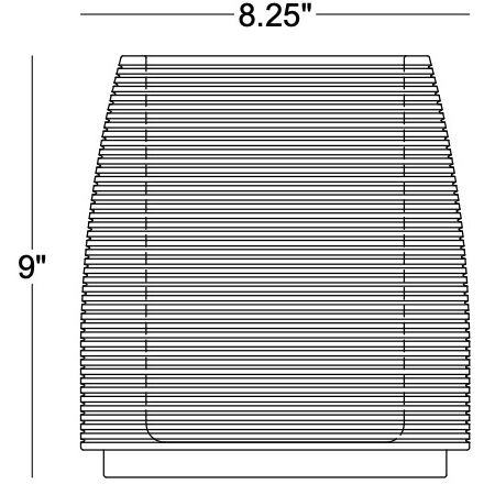 Marietta 9 inch Vase