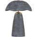 Soloma 20.75 inch 3 watt Patina Brass and Ceramic Artisan Ash Table Lamp Portable Light