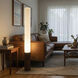 Tambo 60 inch 10.00 watt Walnut and Weathered Brass Floor Lamp Portable Light