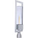 Perimeter 1 Light 25.13 inch Satin Aluminum Outdoor Post Mount