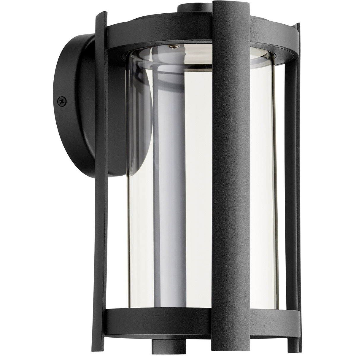 Solu 1 Light 11 inch Noir Outdoor Wall Lantern