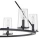 Jared 6 Light 30 inch Matte Black Chandelier Ceiling Light