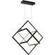 Graymar LED 19.8 inch Black Pendant Ceiling Light