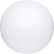 Cloud LED 19 inch White Flush Mount Ceiling Light