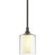 Arcadia 1 Light 5 inch Textured Iron Pendant Ceiling Light