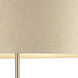 Katwijk 64 inch 100 watt Polished Concrete with Nickel Floor Lamp Portable Light