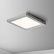 Chip LED 6 inch Satin Nickel Flush Mount Ceiling Light