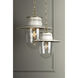 Nori 1 Light 17 inch Aged Brass Pendant Ceiling Light