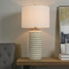 Ella 32 inch 150.00 watt Brie and Brushed Steel Table Lamp Portable Light
