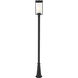 Sheridan 1 Light 116.5 inch Black Outdoor Post Mounted Fixture