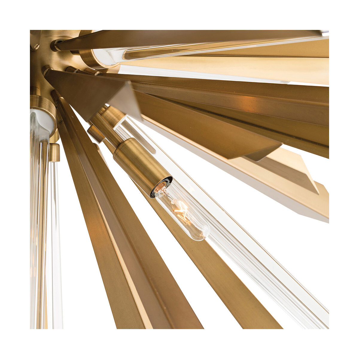 Waldorf 8 Light 24 inch Antique Brass Chandelier Ceiling Light, Small,Round