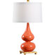 Wildwood 28 inch 100 watt Coral Reef Glaze Table Lamp Portable Light